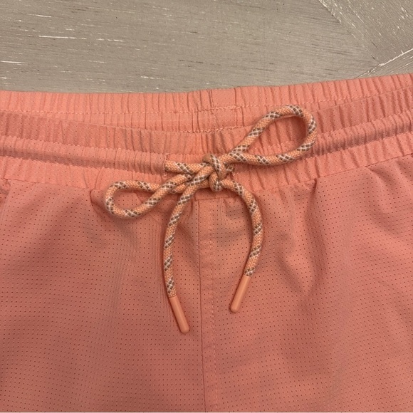 Avalanche Coral Peach Athletic Shorts Adjustable Fit Size Medium - Picture 3 of 7
